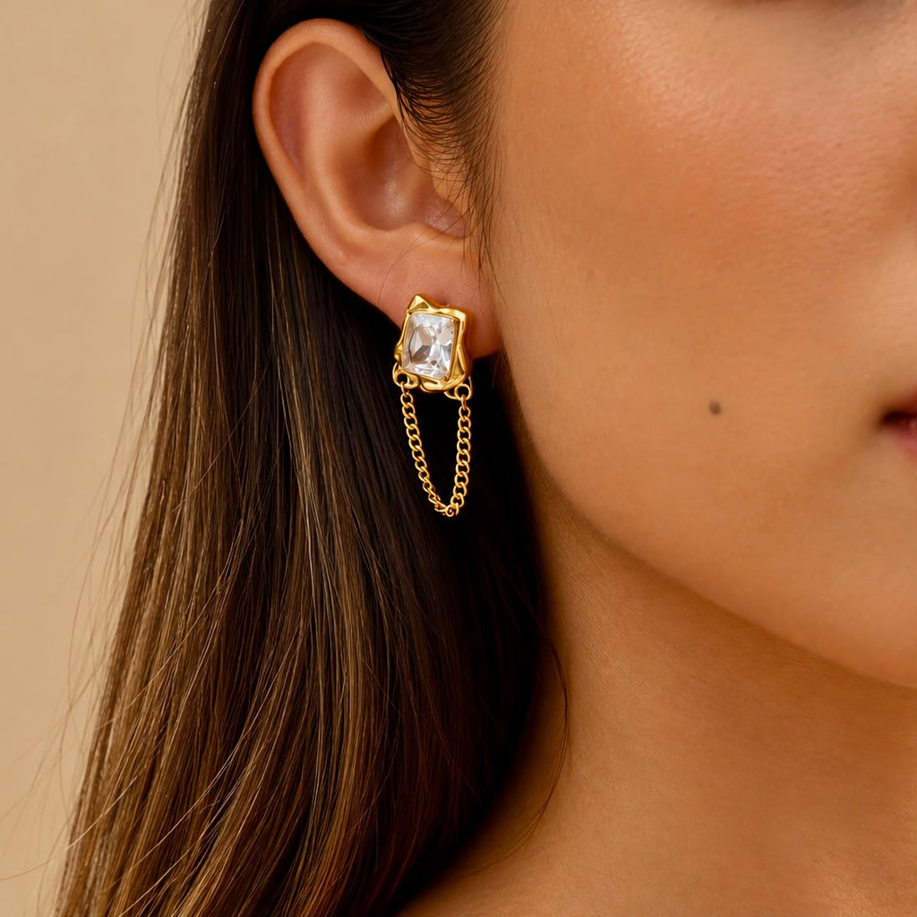 Celeste Chain Earrings