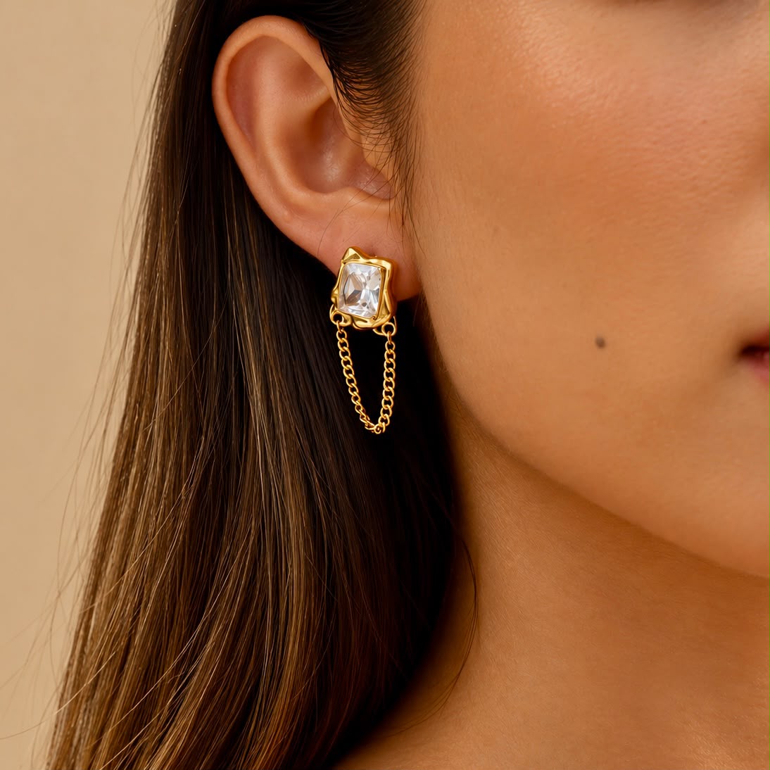 Celeste Chain Earrings