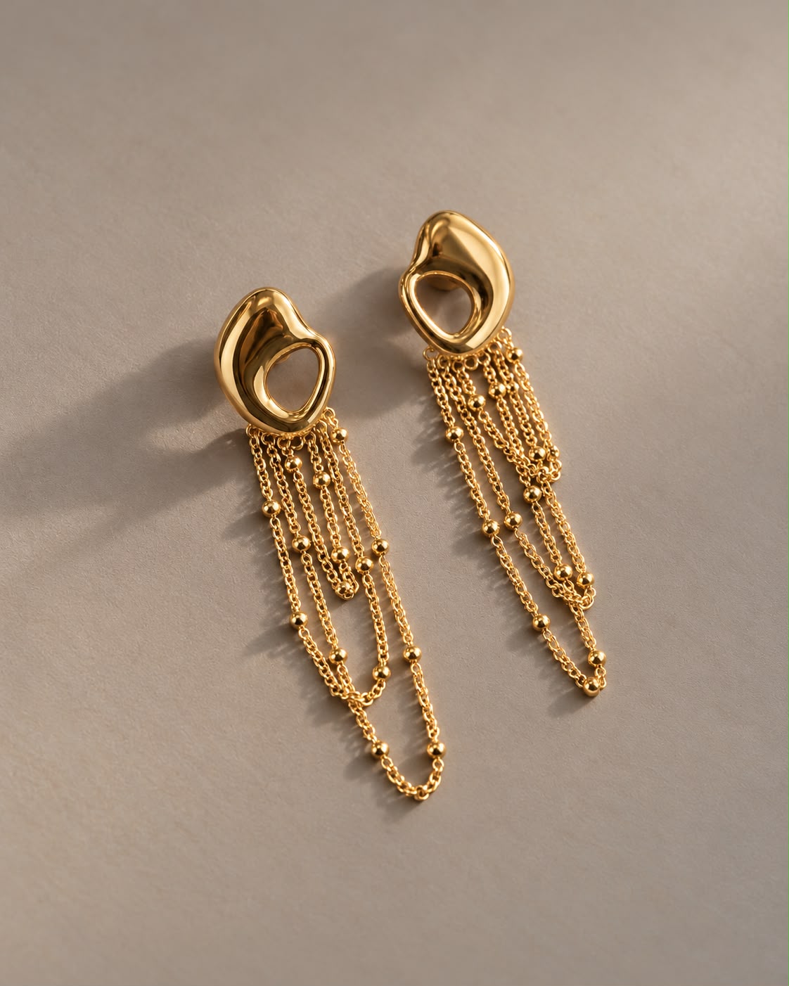 Cascade Pebble Earrings