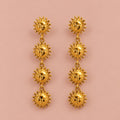Sun Face Earrings