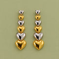 Heart Drop Earrings