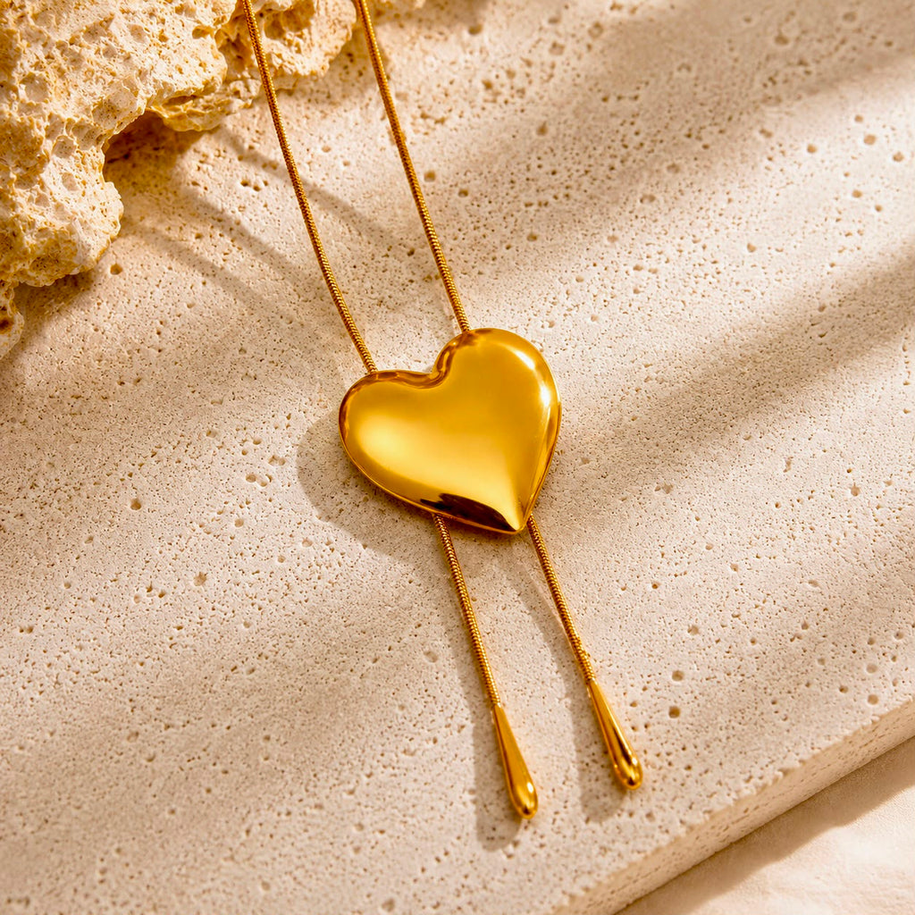 Heart Drop Necklace