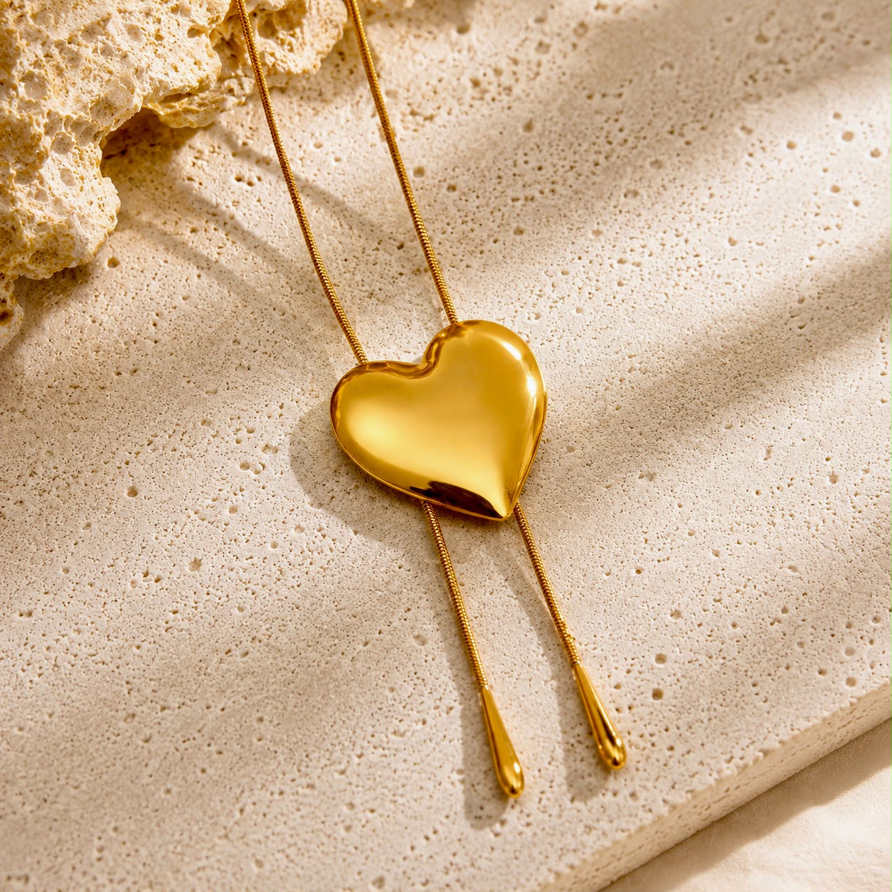 Heart Drop Necklace